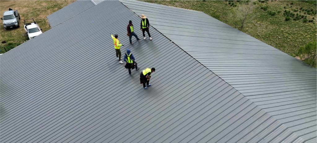 How long does a metal roof last? A Complete Guide 5 metal roof top view