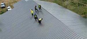 How long does a metal roof last? A Complete Guide 1 metal roof top view